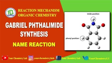 Gabriel Phthalimide Synthesis I Name Reaction I Mechanism YouTube