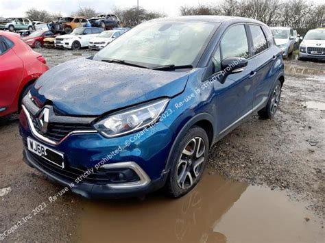 2018 RENAULT CAPTUR ICO For Sale At Copart UK Salvage Car Auctions