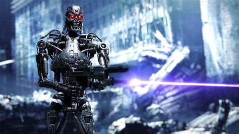 Hd Wallpaper Terminator Robot T Science Fiction Movies