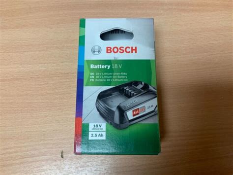 Bosch 1600A005B0 18V 2 5Ah PBA Battery Pack For Sale Online EBay