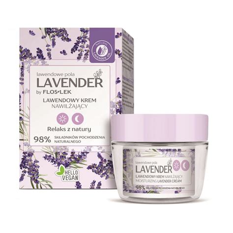 Flos Lek Lavender Krem lawendowy nawilżający na dzień i noc 50ml