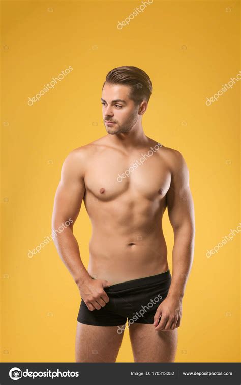 Sexy Shirtless Man Stock Photo Belchonock