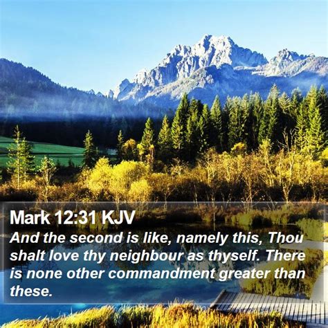 Mark 1231 Kjv Bible Verse Images