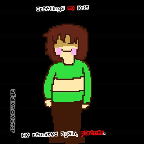 Chara IN deltarune by Afallencreator on DeviantArt