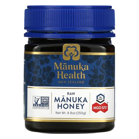 Manuka Health Raw Manuka Honey MGO 573 8 8 Oz 250 G