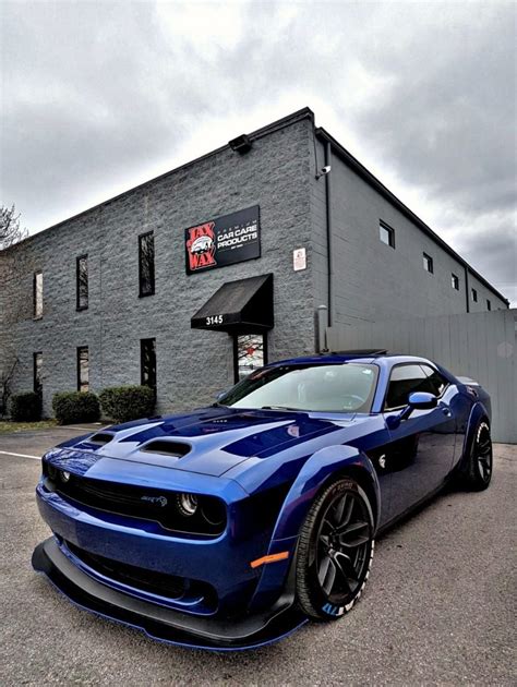 Cool Indigo Blue Dodge SRT Challenger Dodge Srt Dodge Challenger Srt