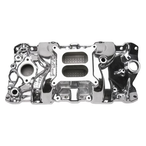 Edelbrock® 71011 Performer™ Rpm Polished Dual Plane Intake Manifold