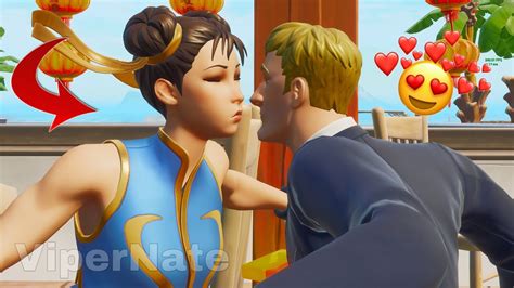 Fortnite Roleplay Agent Jonesy And Chun Li Fall In Love 😍 A Fortnite