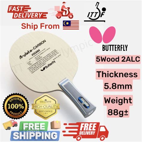 Butterfly Viscaria Alc Super Blade Table Tennis Ping Pong