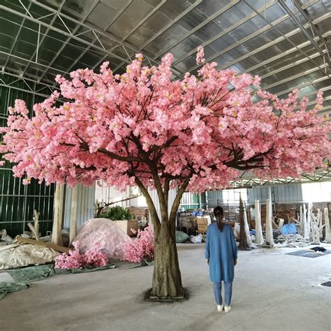 35x6m Faux Pink Cherry Blossom Tree Lifelike
