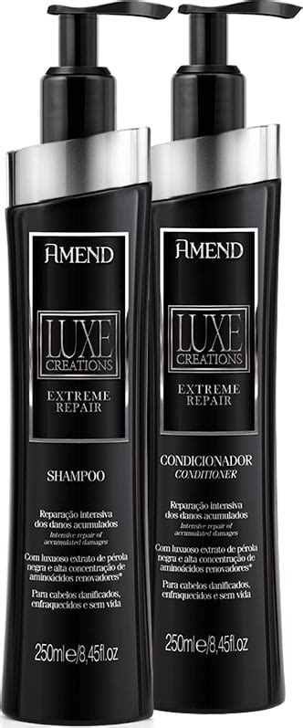 Kit Amend Luxe Creations Extreme Repair Beleza Na Web