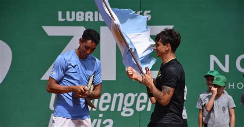 Dellien no pudo en singles y el argentino Carabelli se coronó en el