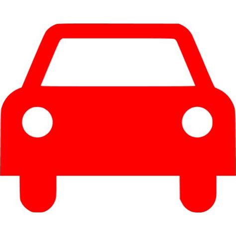 Red Car 4 Icon Free Red Car Icons