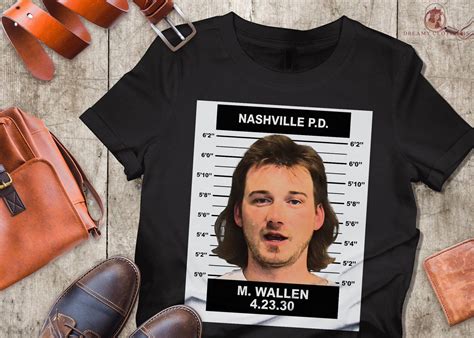 Morgan Wallen Mugshot Shirt Morgan Wallen Mugshot Nashville - Etsy