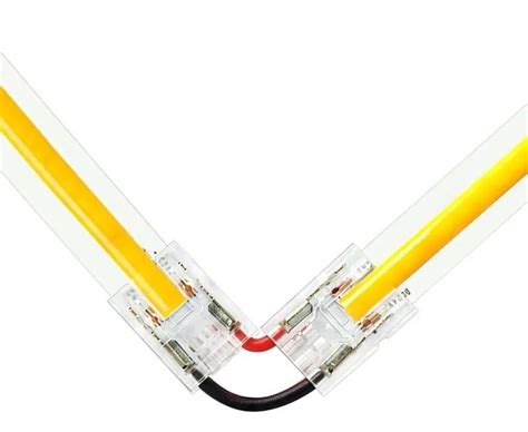 Conector Emenda Fita Led Em L Vias Mb Utilidades