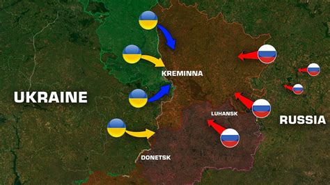 Change In The War Map Of Ukraine Ukraine Is Advancing On The Svatove