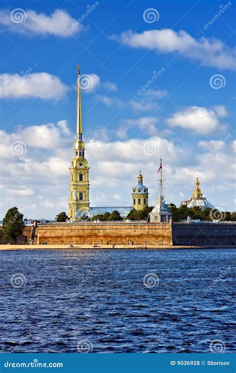 The Peter And Paul Fortress St Petersburg Stock Photo Image Of