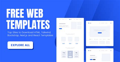 Best Sites to Download Free Static Web Templates - HTML, Tailwind ...