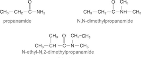 Amides Examples