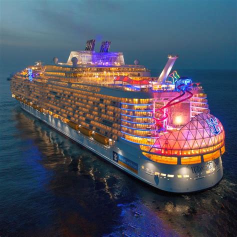 World's Largest Cruise Ship ‘Wonder Of The Seas’ Arrives For European ...