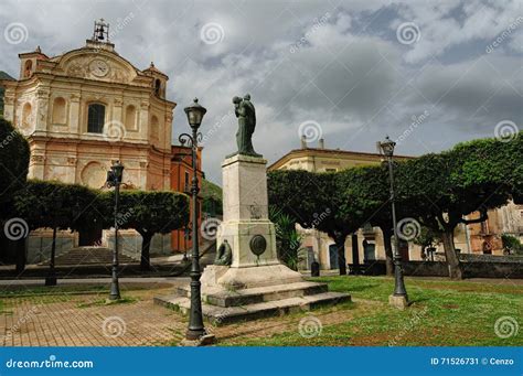 Ancient Village Of Venafro Isernia Stock Image Image Of Town Place