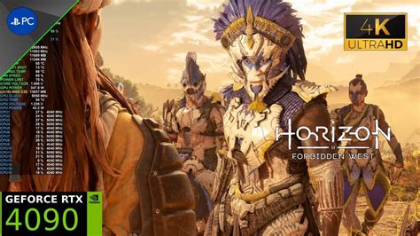 Horizon Forbidden West Pc Gameplay K Dlaa Rtx Ryzen