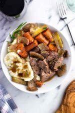 Slow Cooker Beef Shoulder Roast - My Sequined Life