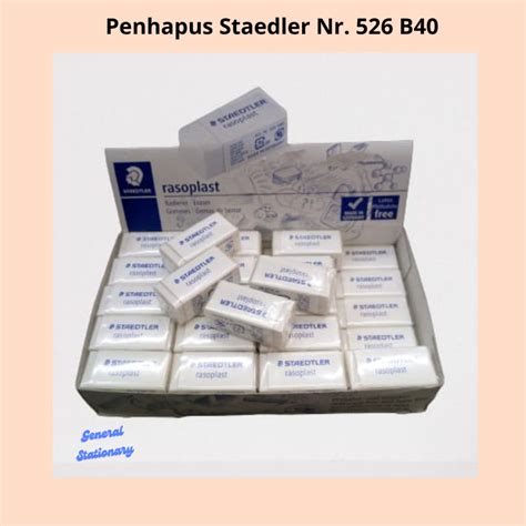 Jual Penghapus Pencil Staedtler Rasoplast Shopee Indonesia