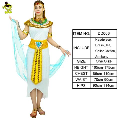 Adult Egyptian Queen Costume Deluxe Women Sexy Elegant Cosplay Outfits Carnival Role Play Fancy