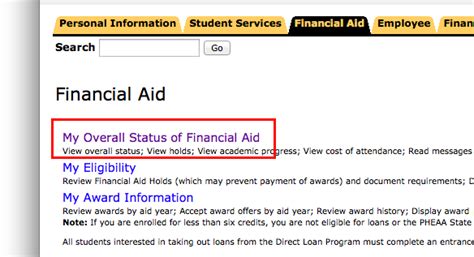 Check Your Financial Aid Status Community College Of Philadelphia