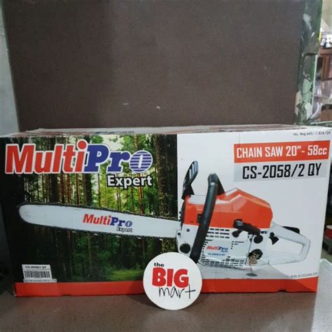 Jual Multipro Cs Qy Chain Saw Inch Mesin Gergaji Kayu Mesin