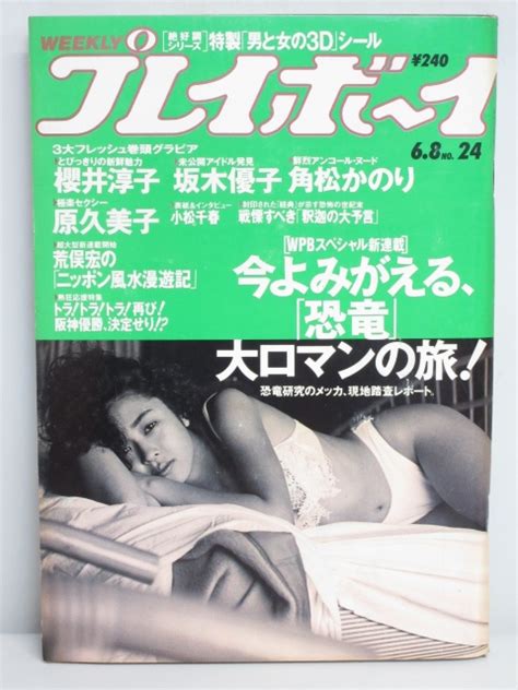 Rt1225 週刊プレイボーイ 平成5年 6月8日発行 No24 1993年 小松千春 櫻井淳子 坂木優子 角松かのり 原久美子 雑誌その