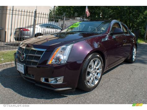 2008 Black Cherry Cadillac CTS 4 AWD Sedan 70540279 GTCarLot