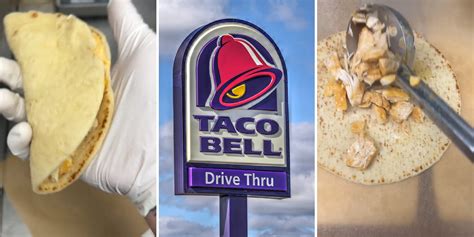 Taco Bell Worker Sneak Peeks 3 Cheese Chicken Flatbread Melt