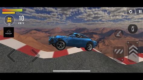 Flying Car Crash Beam Racing Simulator Real Extreme Stunts Derby Car