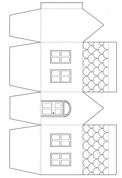 8 Best Printable Paper House Patterns Artofit