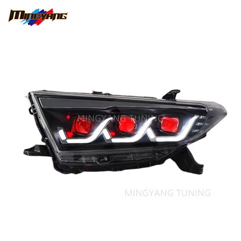 Car Accessories Led Lamp 2012 2014 For Toyota Highlander Led Tuning Lightings Head Lights