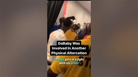 Dababy Fights His Artist Wisdom Backstage 😱 Youtube