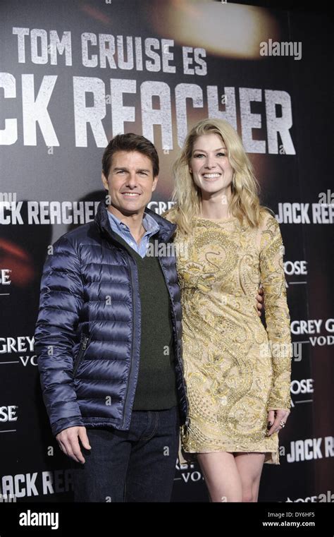 Jack Reacher Film Premiere In Madridfeaturing Tom Cruise Rosamund Pike Where Madrid