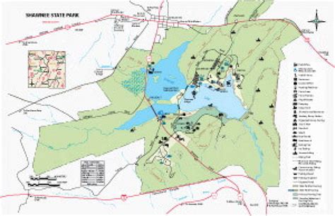 Pa Dcnr Parker Dam State Park Within Pa State Parks Map Printable Map