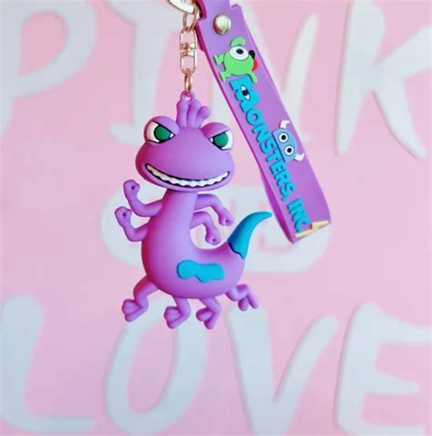 Randall Boggs Monsters Inc Pixar Disney Keychain Keyring Bag Charm £5