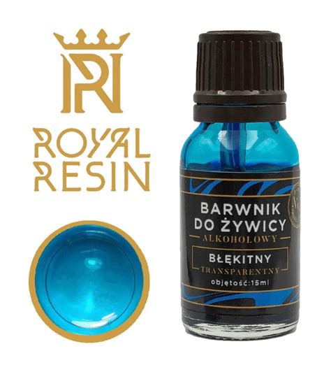 Barwnik Alkoholowy Do Ywicy Epoksydowej Royal Resin Transparentny W