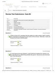 Review Test Submission Quiz Pdf Review