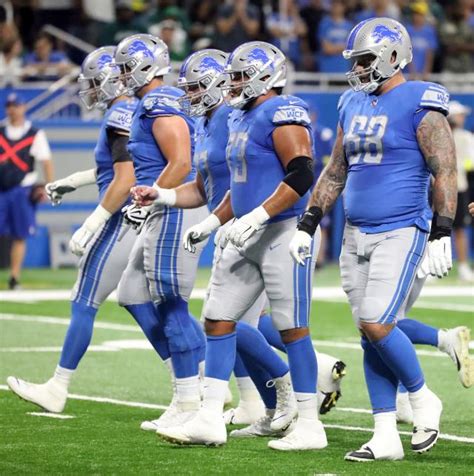 Detroit Lions offensive line is the reason for the most anticipated ...