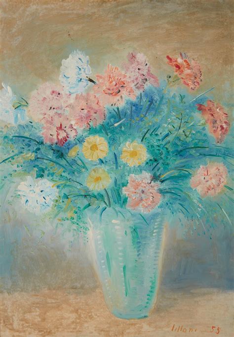 Bid Now Lilloni Umberto 1898 1980 Vaso Di Fiori April 3 0123