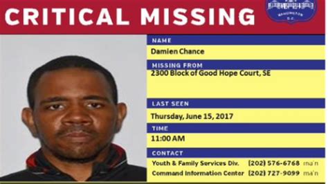 Dc Police Ask For Publics Help Locating Missing 37 Year Old Man Wjla