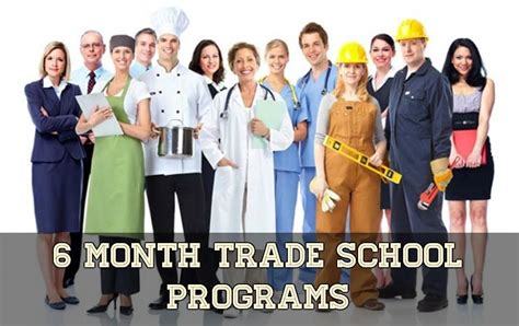 Top 6 Month Trade School Programs in the US - Vocational Training Center