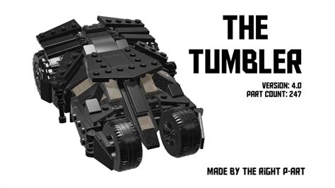 Lego Batmobile Tumbler Instructions