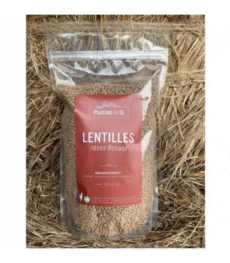 Lentilles Roses Bio G La Ferme Des Sablons Boutique