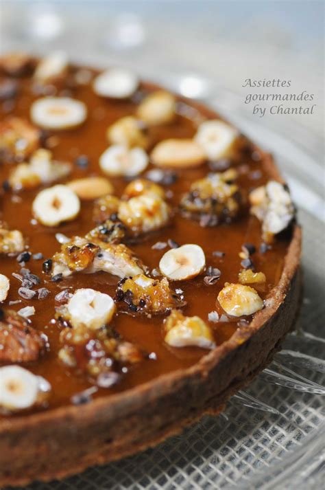 Tarte Au Caramel Et Aux Fruits Secs Recette Christophe Adam